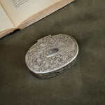 Vintage Metal Jewellery Box.