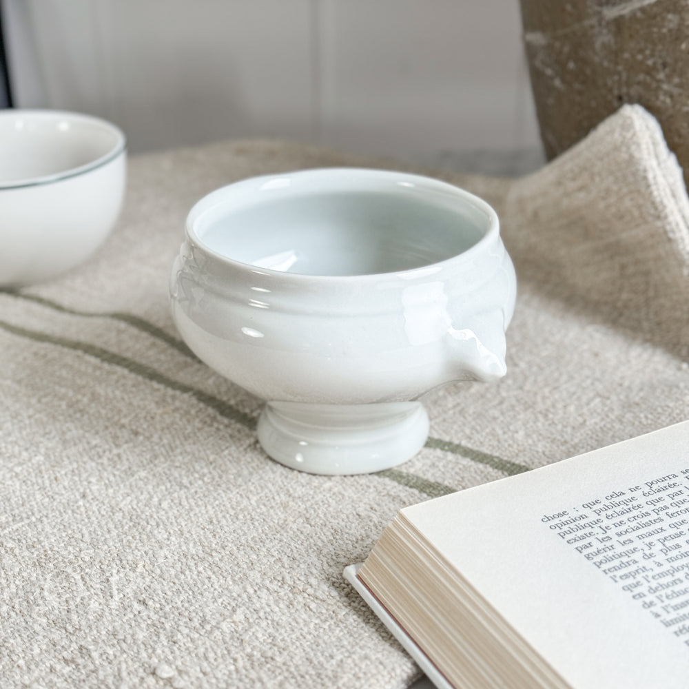 Vintage Porcelain Footed Bowl
