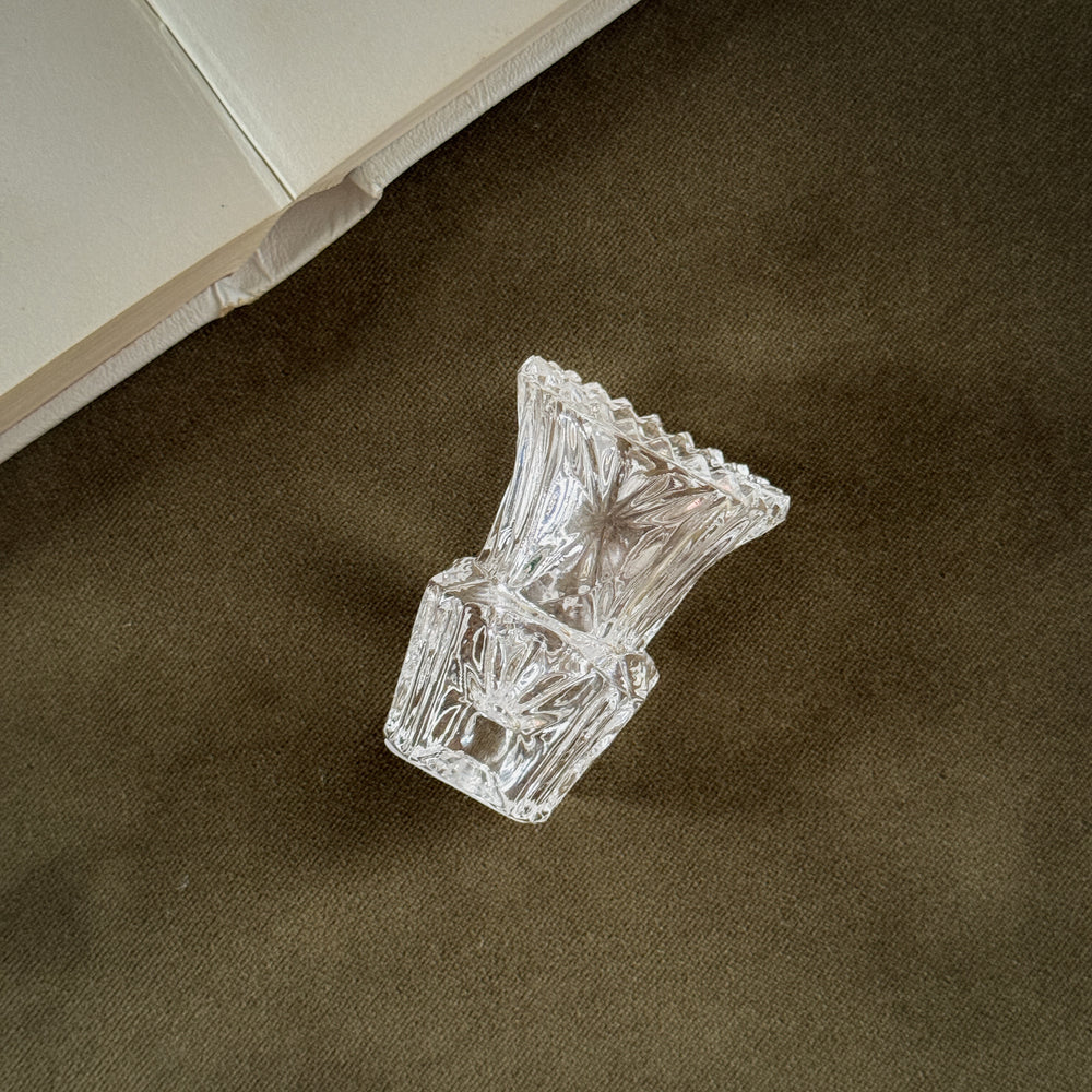 Vintage Glass Toothpick Holder IV