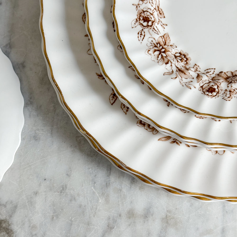 Vintage Royal Doulton China Plates.