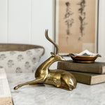 Vintage Brass Antelope