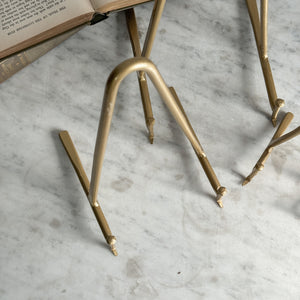 Gold Metal Plate Stands - multiple sizes