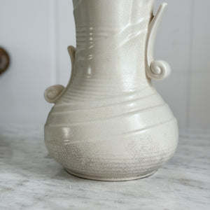 Vintage English Cream Spode Velamour Vase