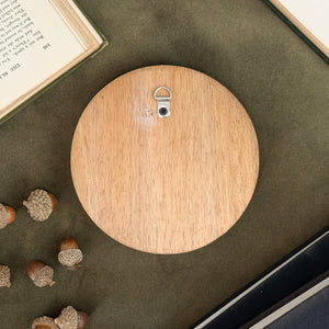 Wooden Acorn Wall Plaque