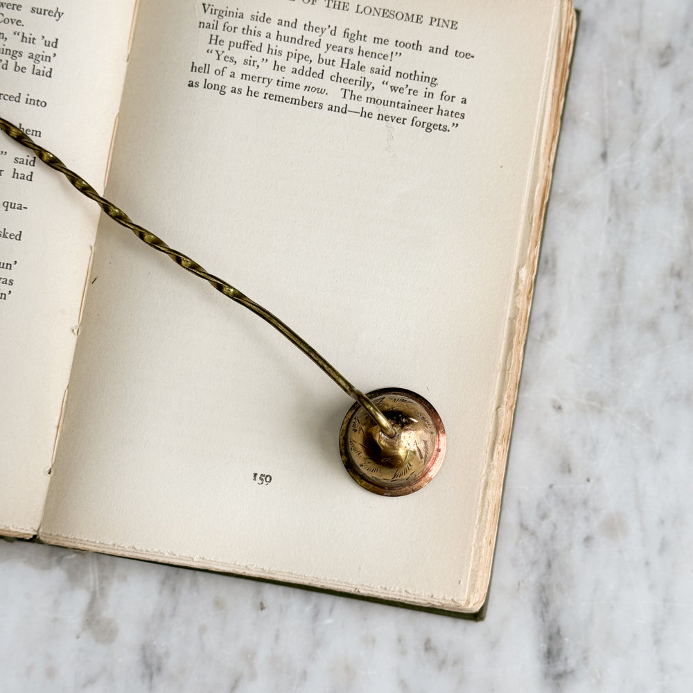 Vintage Brass Snuffer.