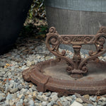 Vintage cast iron boot scraper