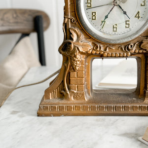Vintage Bird Mantle Clock.