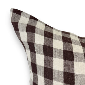 Leigh Gingham Pillow Cover- Multiple Sizes