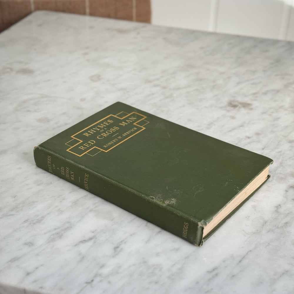 Antique Book- Rhymes of a Red Cross Man