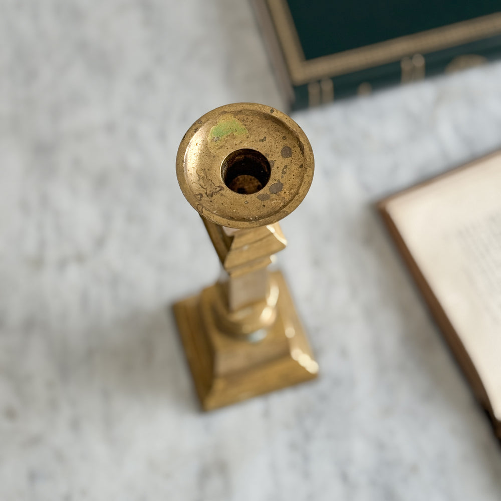 Vintage large Brass Taper.