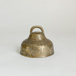 Vintage Etched Brass Bell