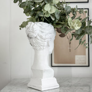 Female Plaster bust.