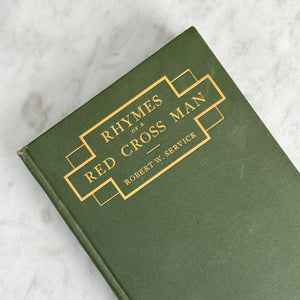 Antique Book- Rhymes of a Red Cross Man