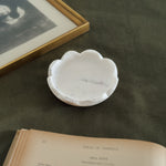 Marble Scalloped Bowl