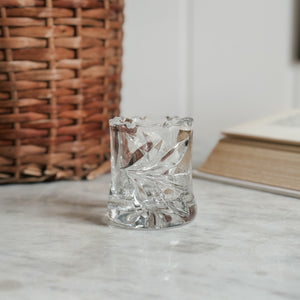 Vintage Glass Toothpick Holder I.