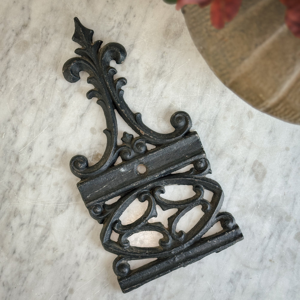 Vintage Cast Iron Wall Piece