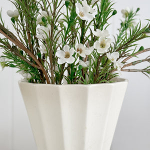 Faux Wax Flower.
