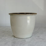 Vintage Stoneware Tapered Crock.