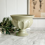 Vintage Haeger green urn planter