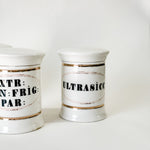 Ceramic Apothecary Jar.