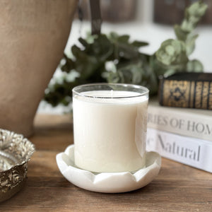 Marble Scalloped Bowl