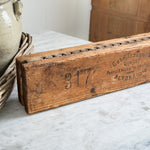 Vintage Wooden Cigar Mould