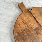 Vintage Turkish wood bread board