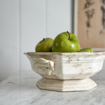 Antique ironstone compote.