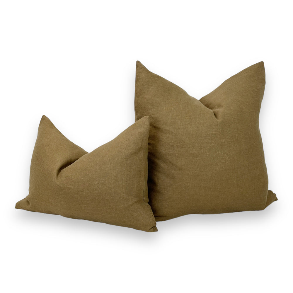 Ezra Linen Pillow Cover - Multiple sizes