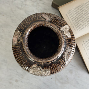 Vintage Brown Bean Pot II
