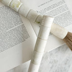 Vintage Large White Stone Calligraphy Brush