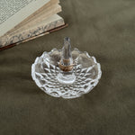 Vintage crystal ring holder