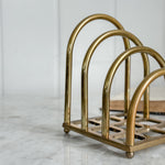 Vintage brass mail separator.