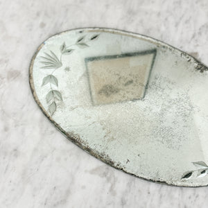 Vintage Etched Mirror