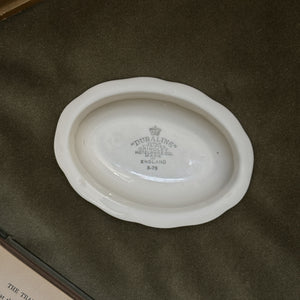 Antique ironstone soap dish- ENGLAND.