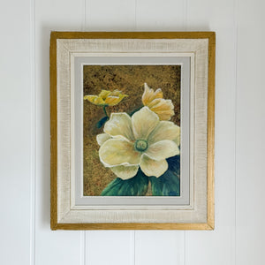 Vintage Flower Art Print.