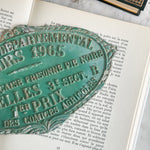 Vintage green cattle award 1965- FRANCE