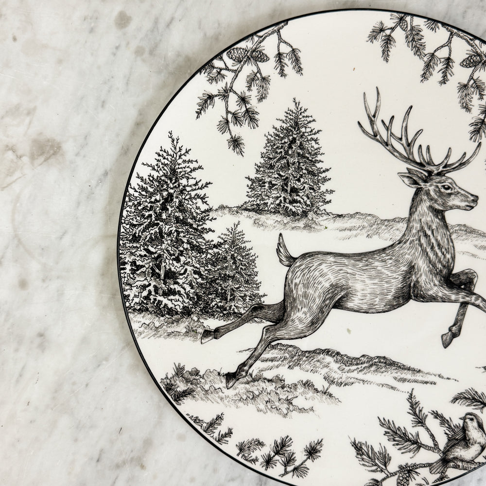 Woodland Deer serving platter.
