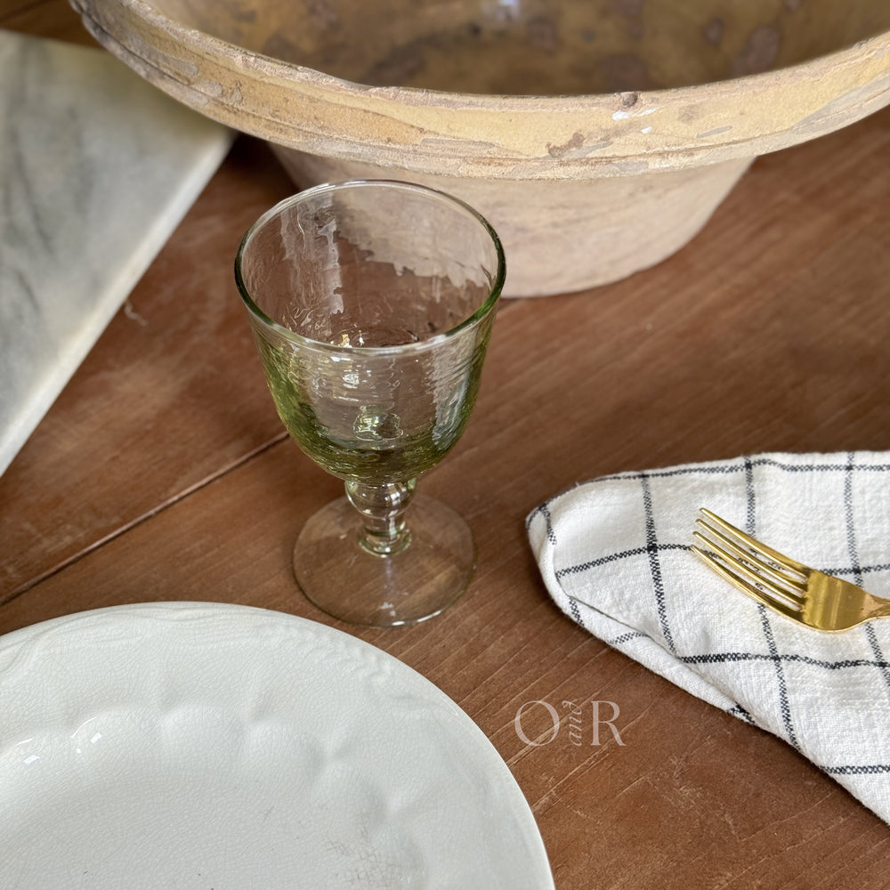 Provence wine glass.