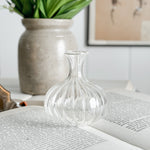 Clear Ripple Budvase