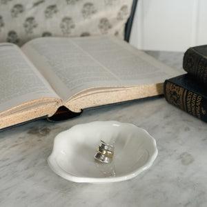 Vintage buffalo china butter pat.
