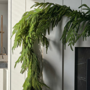 Real Touch 6ft Norfolk Pine Garland