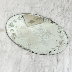 Vintage Etched Mirror
