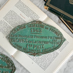 Vintage green cattle award 1962- FRANCE