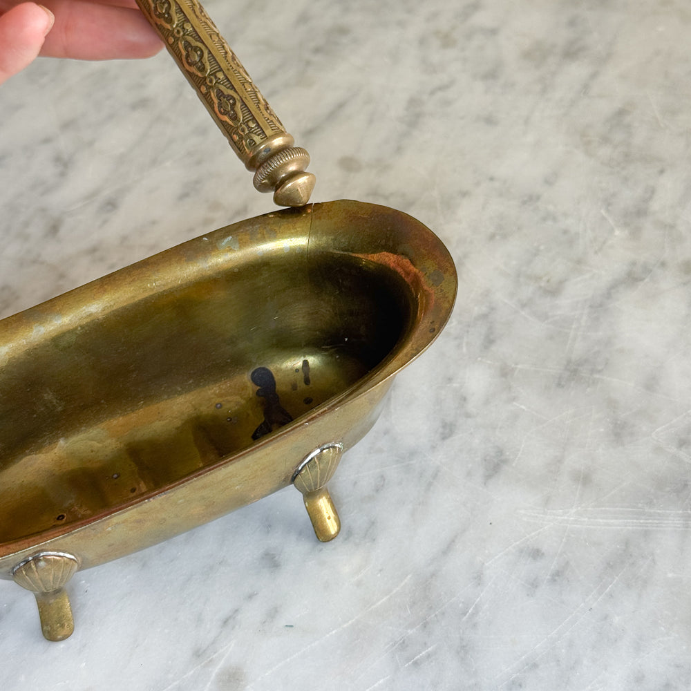 Vintage Brass Bathtub