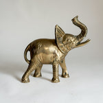 Vintage brass elephant