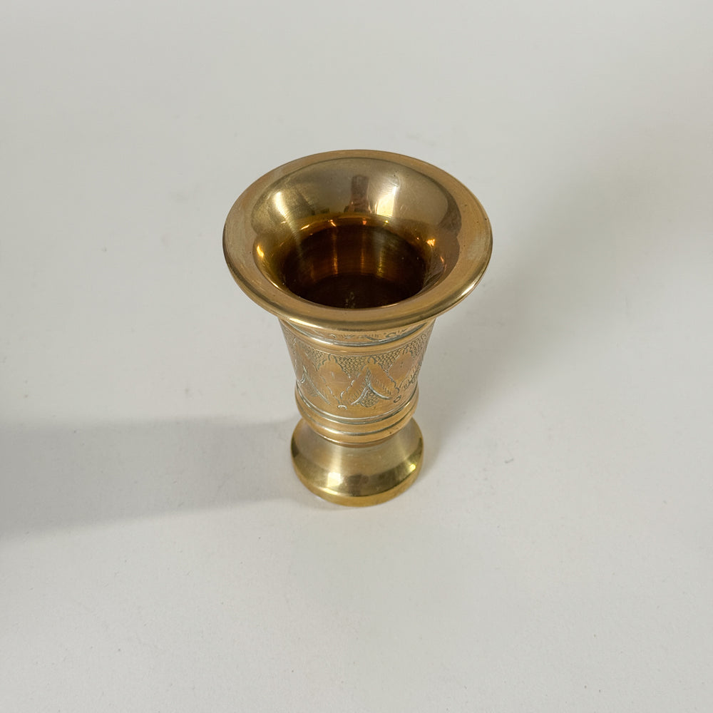 Vintage brass Pooja Thali vase