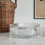 Vintage Mikasa crystal bowl