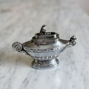Vintage silverplate lighter.