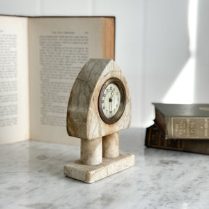 Vintage marble clock.